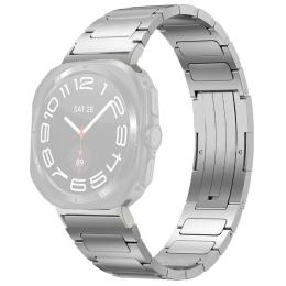  Galaxy Watch Ultra (2025) 47 mm Armband Steel Titanium - Teknikhallen.se