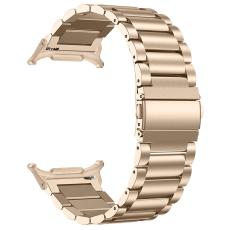  Galaxy Watch Ultra (2025) / 47 mm Armband Rostfritt St&aring;l Guld - Teknikhallen.se