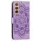  Samsung Galaxy S22 Plus Fodral Mandala Flower Lila - Teknikhallen.se