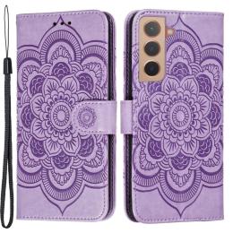  Samsung Galaxy S22 Plus Fodral Mandala Flower Lila - Teknikhallen.se