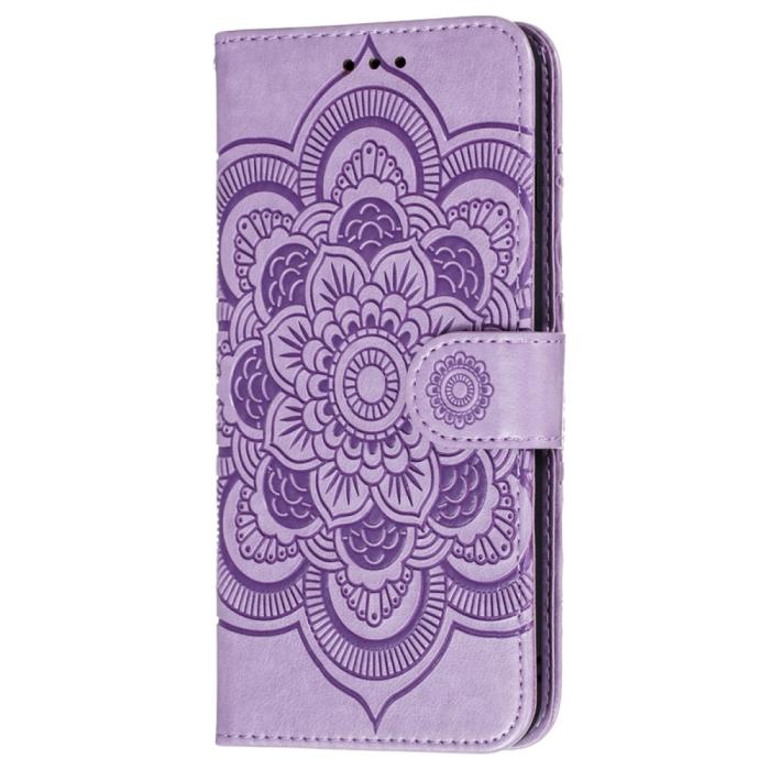 Bild 2,  Samsung Galaxy S22 Plus Fodral Mandala Flower Lila - Teknikhallen.se