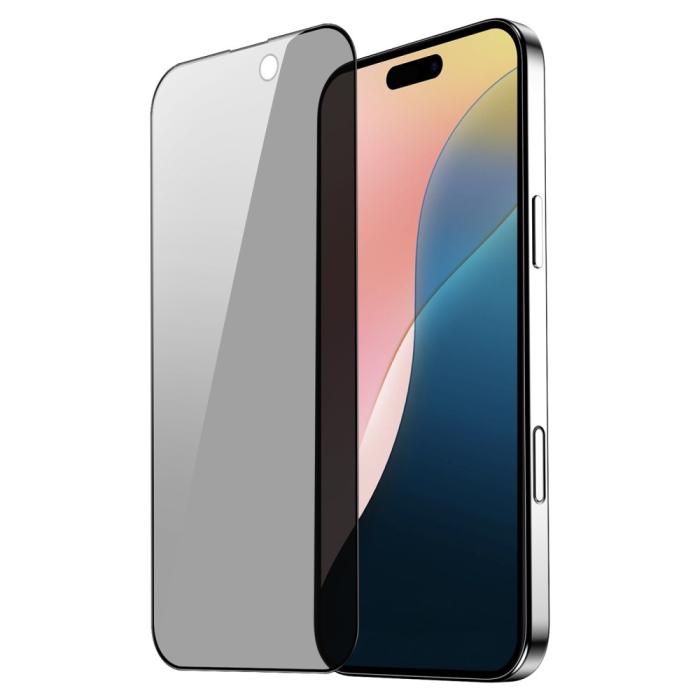 Bild 2, DUX DUCIS DUX DUCIS iPhone 16 Skärmskydd Härdat Glas Privacy - Teknikhallen.se