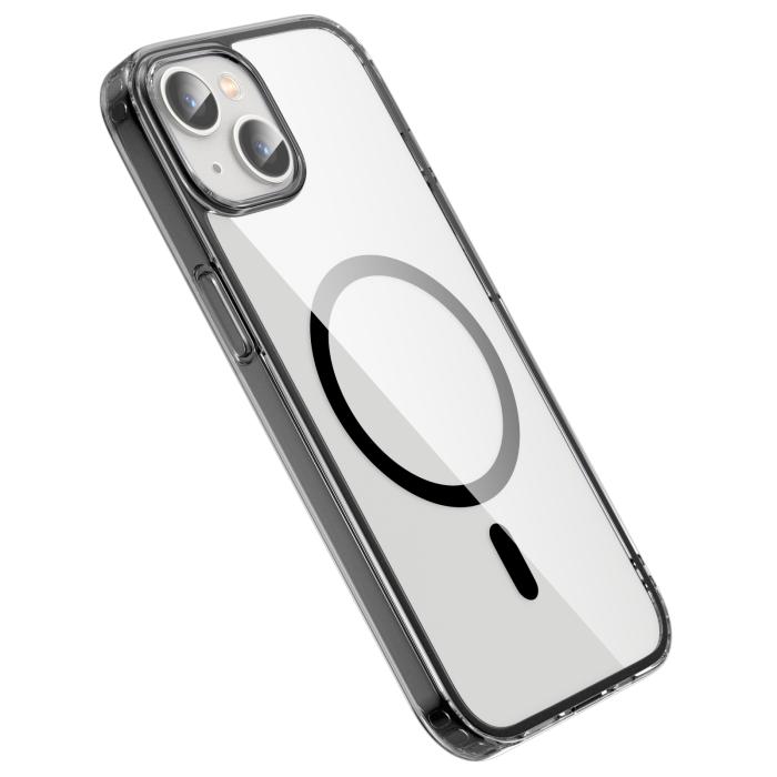 Bild 3, ColorPop ColorPop iPhone 14 Plus Skal CH MagSafe Transparent/Svart - Teknikhallen.se