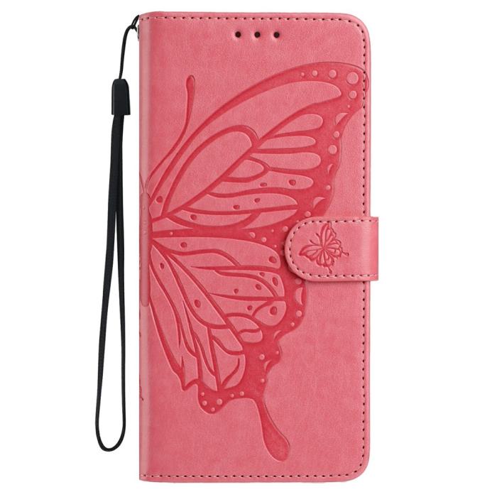 Bild 4,  iPhone 17 Pro Fodral Med Fjäril Tryck Rosa - Teknikhallen.se