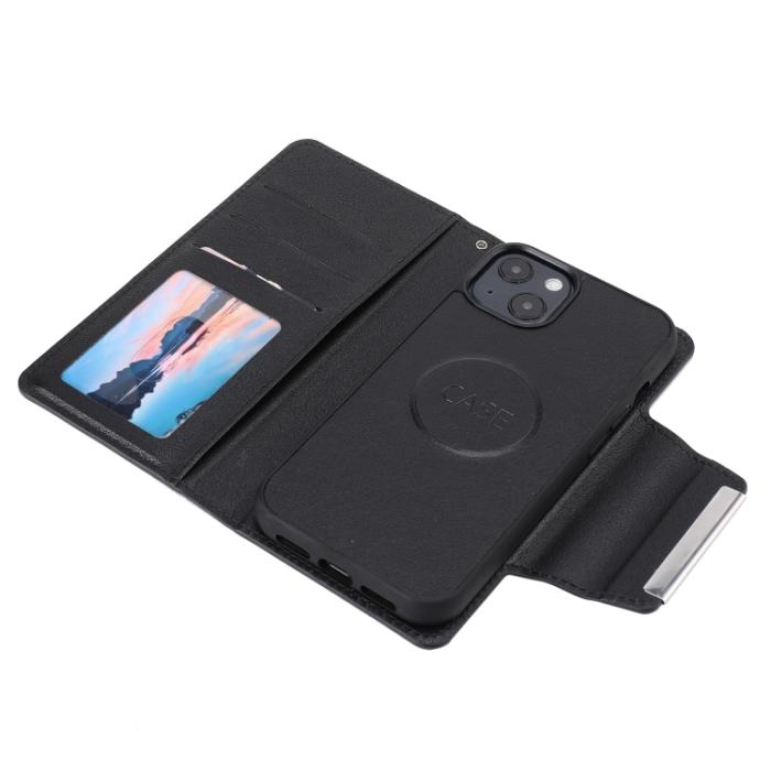 Bild 4,  iPhone 14 Plus 2in1 Magnet Fodral Svart - Teknikhallen.se