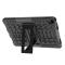  iPad 10.9 2022 Skal Rugged Kickstand Armor Svart - Teknikhallen.se