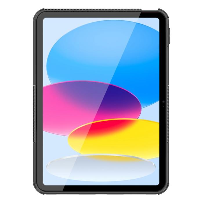 Bild 4,  iPad 11 2025 / 10.9 2022 Skal Rugged Kickstand Armor Svart - Teknikhallen.se