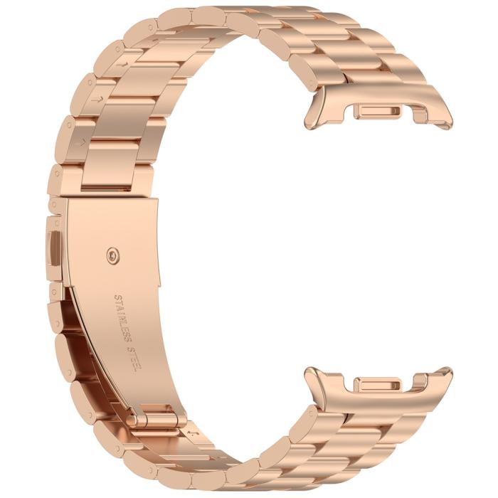 Bild 2,  Galaxy Watch 8 46/44/40 mm Armband Rostfritt Stål Roséguld - Teknikhallen.se