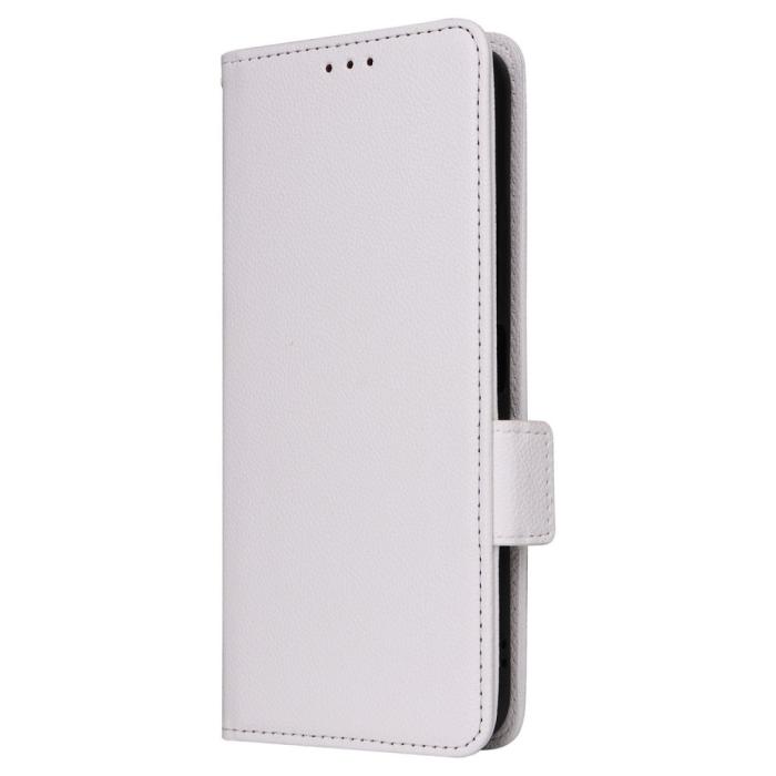 Bild 6,  Xiaomi Redmi 12 5G/4G Fodral Litchi Läder Vit - Teknikhallen.se