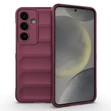  Samsung Galaxy S25 Skal Magic Shield Vinr&ouml;d - Teknikhallen.se