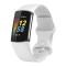  Fitbit Charge 6 / 5 Armband TPU (L) Vit - Teknikhallen.se