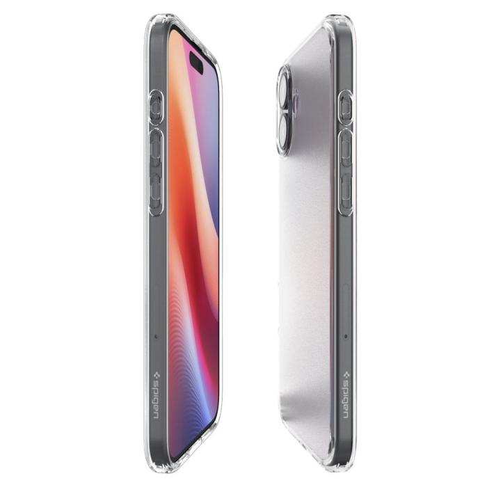 Bild 4, Spigen Spigen iPhone 16 Skal Ultra Hybrid Frostad Transparent - Teknikhallen.se