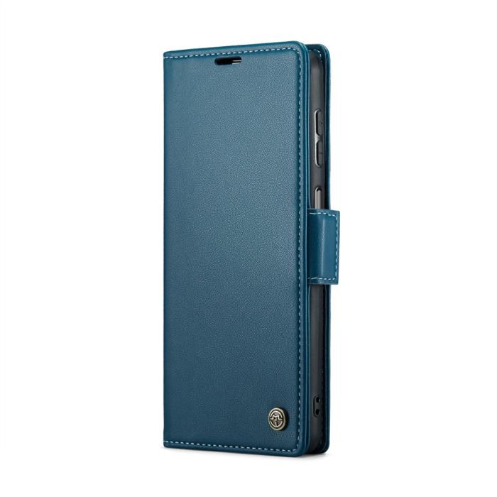Bild 2, CASEME CASEME Samsung Galaxy A16 Fodral Läder RFID Blå - Teknikhallen.se