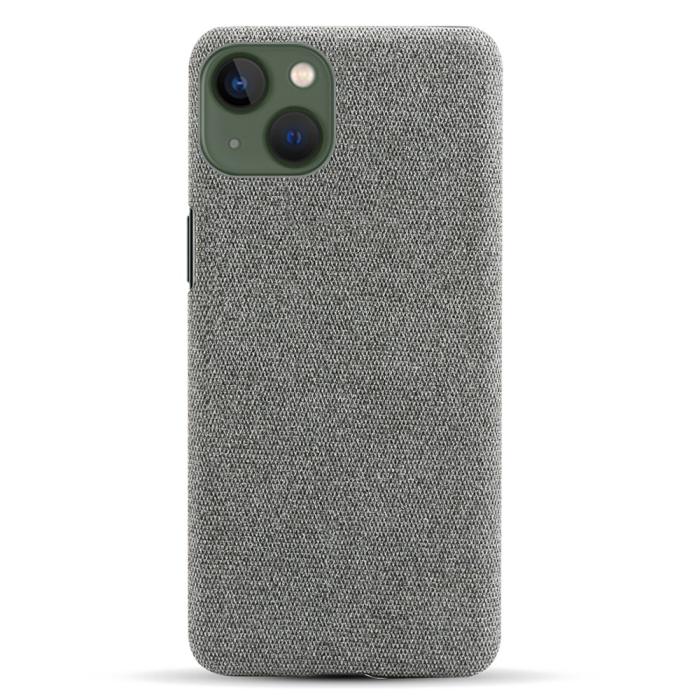 Bild 3,  iPhone 15 Plus Skal Tygbelagt Grå - Teknikhallen.se