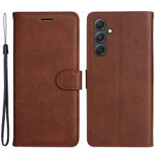  Samsung Galaxy A55 5G Fodral Solid L&auml;der Brun - Teknikhallen.se