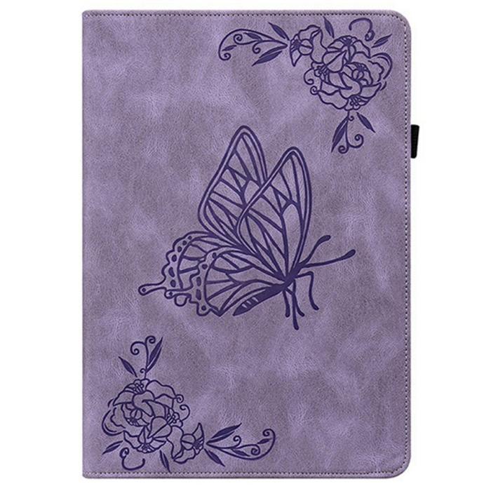 Bild 5,  Samsung Galaxy Tab S11 Fodral Butterfly Flower Lila - Teknikhallen.se