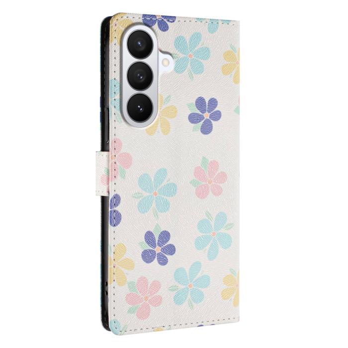 Bild 4,  Samsung Galaxy S26 Fodral Med Tryck Blommor - Teknikhallen.se