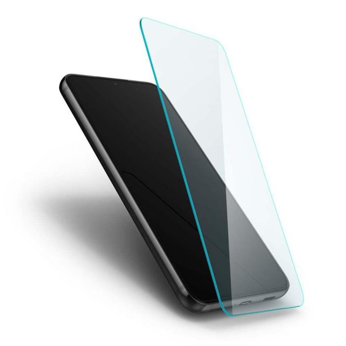 Bild 5, Spigen Spigen Samsung Galaxy S22 Skärmskydd Slim Glas.tR Härdat Glas - Teknikhallen.se