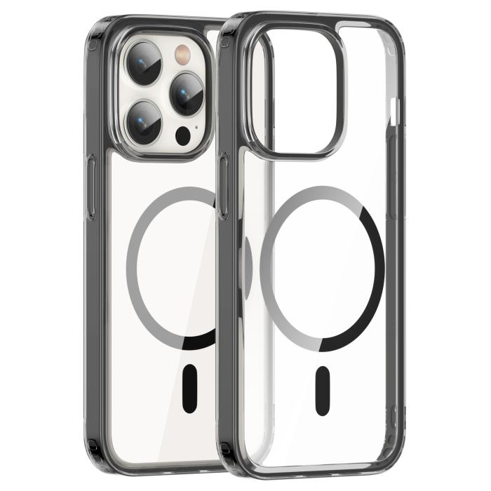 Bild 2, ColorPop ColorPop iPhone 14 Pro Skal CH MagSafe Transparent/Svart - Teknikhallen.se
