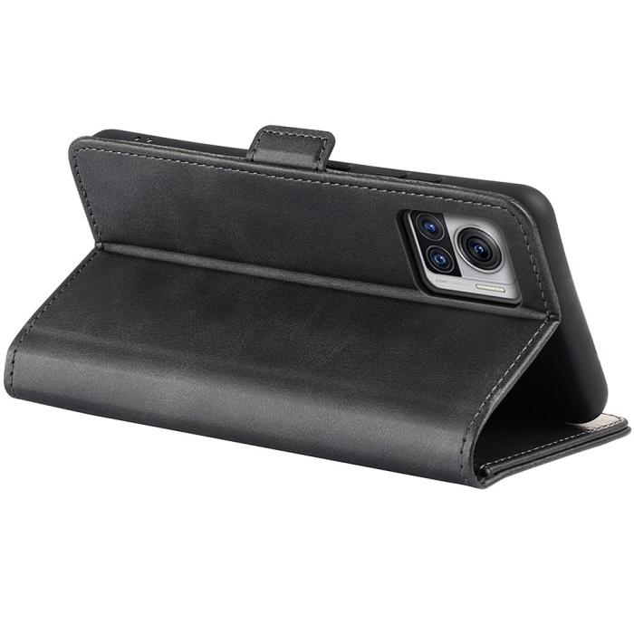 Bild 4,  Motorola Edge 30 Ultra 5G Fodral Magnetisk Stängning Svart - Teknikhallen.se