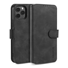 DG.MING iPhone 13 Pro Max - DG.MING Retro L&auml;der Fodral - Svart - Teknikhallen.se