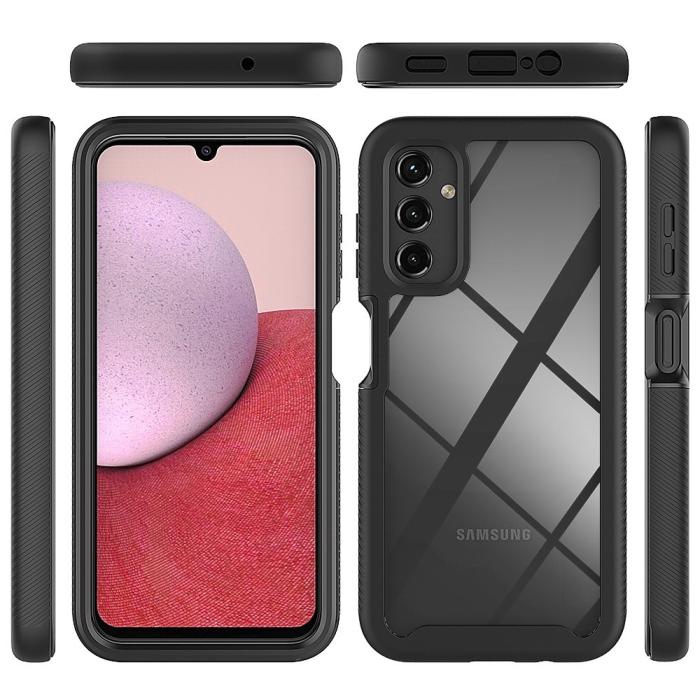 Bild 6,  Samsung Galaxy A14 4G/5G Skal 360 Hybrid Svart - Teknikhallen.se