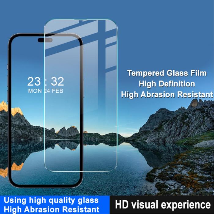 Bild 5, IMAK IMAK iPhone 15 Skärmskydd Härdat Glas - Teknikhallen.se