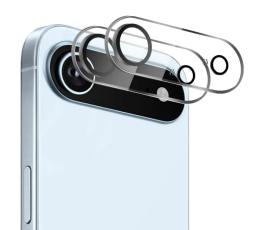  2-Pack iPhone Air Linsskydd I H&auml;rdat Glas - Teknikhallen.se