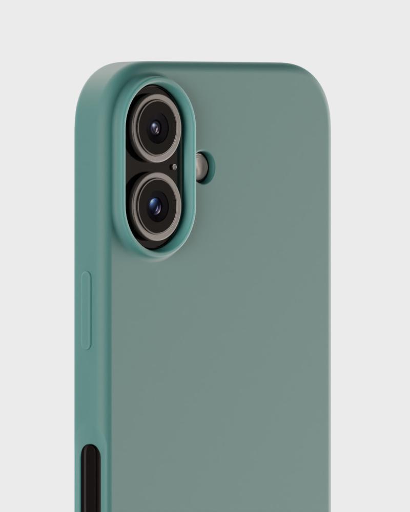 holdit holdit iPhone 16 Plus Mobilskal Silikon Moss Green - Teknikhallen.se