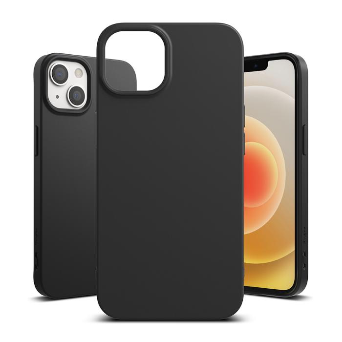 Bild 3, Ringke Ringke iPhone 13 Mini Skal Air S Ultra Tunn TPU Svart - Teknikhallen.se