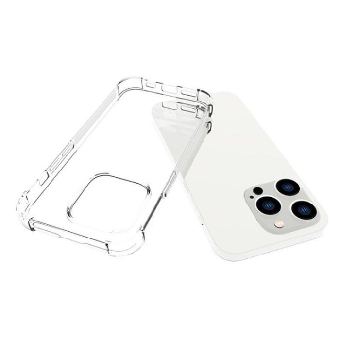 Bild 2,  iPhone 14 Pro Skal Shockproof TPU Transparent - Teknikhallen.se