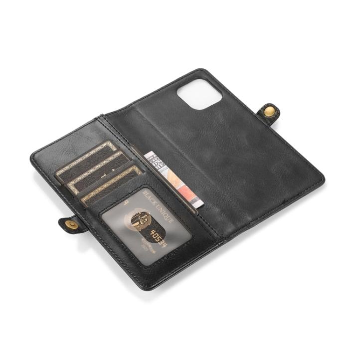 Bild 6,  iPhone 14 2in1 Flerfack Magnet Fodral / Skal Svart - Teknikhallen.se