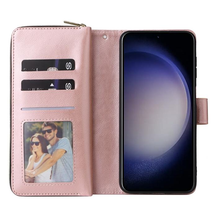 Bild 2,  Samsung Galaxy S26 Fodral Multifunktionellt Roséguld - Teknikhallen.se