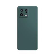  Xiaomi 13 5G Skal Liquid Silikon M&ouml;rk Gr&ouml;n - Teknikhallen.se