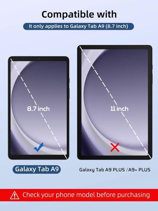 Bild 2,  2-Pack Samsung Galaxy Tab A11 / A9 Skärmskydd I Härdat Glas - Teknikhallen.se