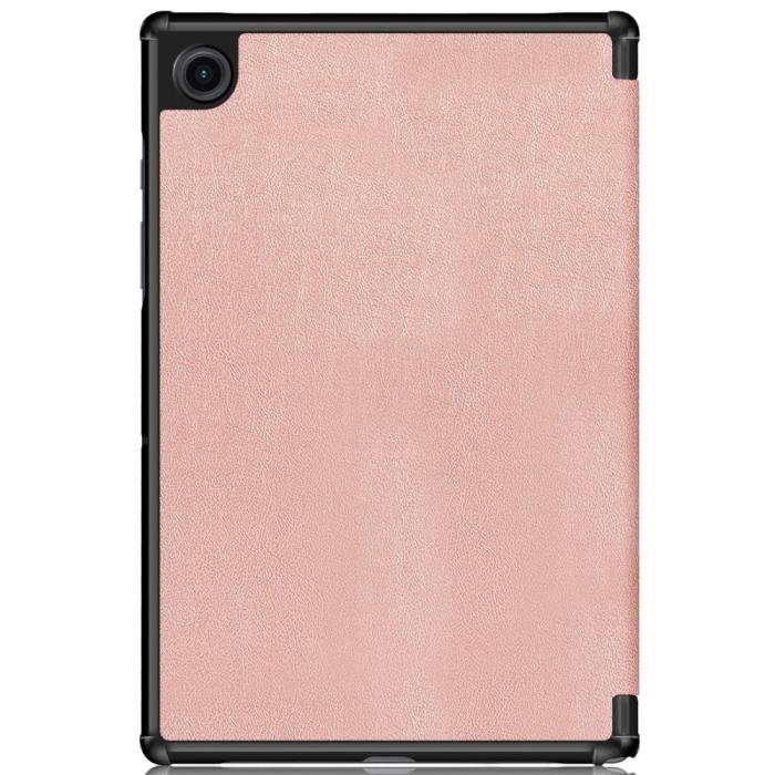 Bild 3,  Samsung Galaxy Tab A8 10.5 (2021) Fodral Premium Tri-Fold Roséguld - Teknikhallen.se