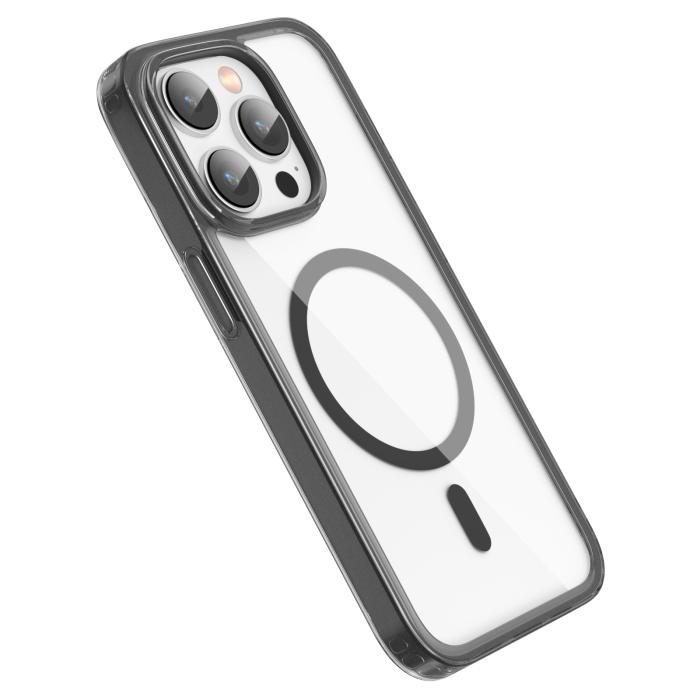 Bild 3, ColorPop ColorPop iPhone 14 Pro Skal CH MagSafe Transparent/Svart - Teknikhallen.se