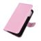  iPhone 12 Pro Max - Litchi Fodral - Ljus Rosa - Teknikhallen.se