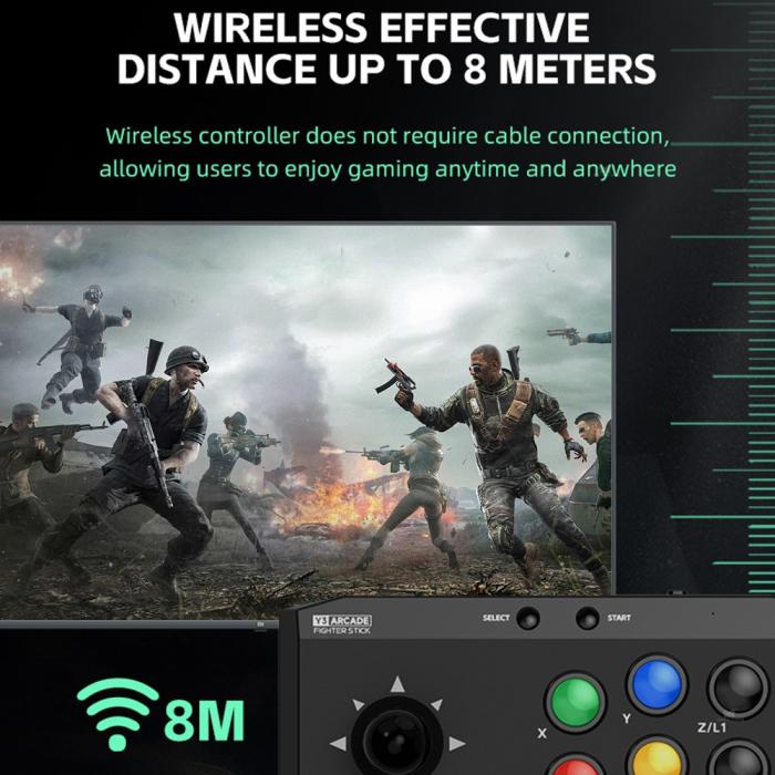 Bild 5, DATA FROG DATA FROG Trådlös Joystick Kontroll För PC / Android / iOS - Teknikhallen.se