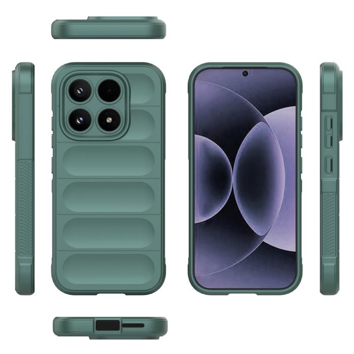 Bild 5,  Xiaomi 17 Skal TPU Magic Shield Mörk Grön - Teknikhallen.se