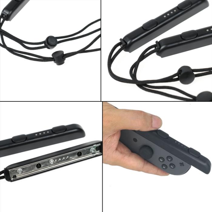 Bild 4,  2-PACK Nintendo Switch Joy-Con Strap/Extender Svart - Teknikhallen.se
