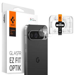 Spigen Spigen Google Pixel 9 Pro XL 2-PACK Linsskydd Optik.tR "Ez Fit" - Teknikhallen.se