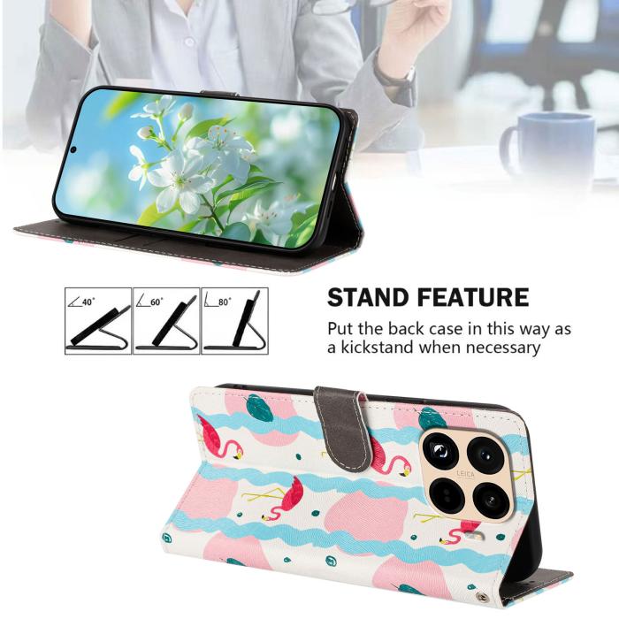 Bild 2,  Xiaomi 15T Pro Fodral Med Tryck Flamingos - Teknikhallen.se
