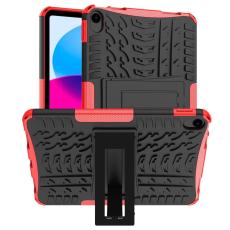  iPad 11 2025 / 10.9 2022 Skal Rugged Kickstand Armor R&ouml;d - Teknikhallen.se