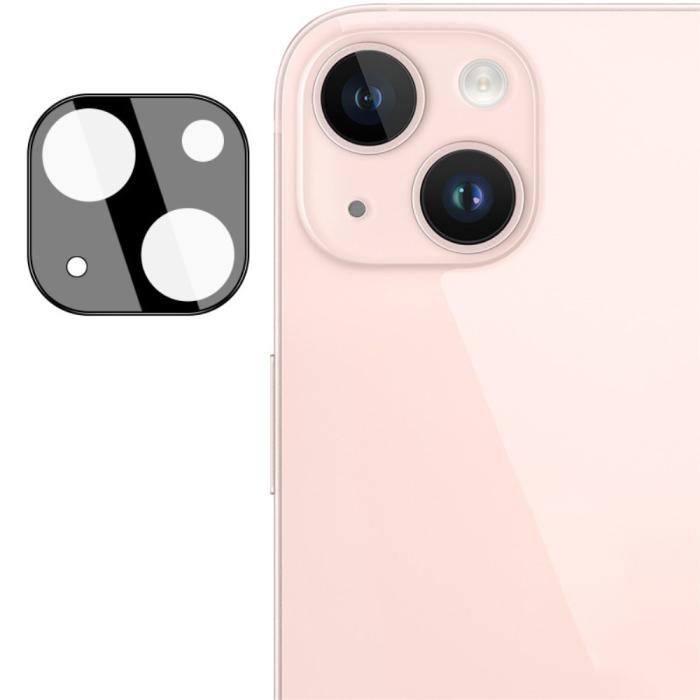 Bild 2, IMAK IMAK iPhone 15 / 15 Plus Linsskydd Akryl/Härdat Glas Svart - Teknikhallen.se