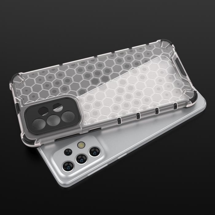 Bild 3,  Samsung Galaxy A33 5G Skal Hybrid Honeycomb Vit - Teknikhallen.se