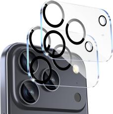 2-Pack iPhone 17 Pro Linsskydd I H&auml;rdat Glas - Teknikhallen.se