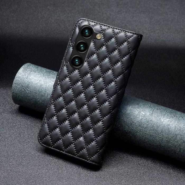 Bild 5,  Samsung Galaxy S23 Plus Fodral Diamond Textur Svart - Teknikhallen.se