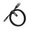 OtterBox OtterBox Premium 1m Lightning - USB-A Kabel Nylonflätad Svart - Teknikhallen.se