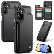 CASEME CASEME Samsung Galaxy A16 Skal RFID Kickstand Pl&aring;nbok Svart - Teknikhallen.se